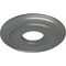 Ekena Millwork Classic Ceiling Medallion (Fits Canopies up to 7 1/4"), 12 3/8"OD x 4"ID x 1 1/8"P, Platinum CM12CLPLS - alternate 2